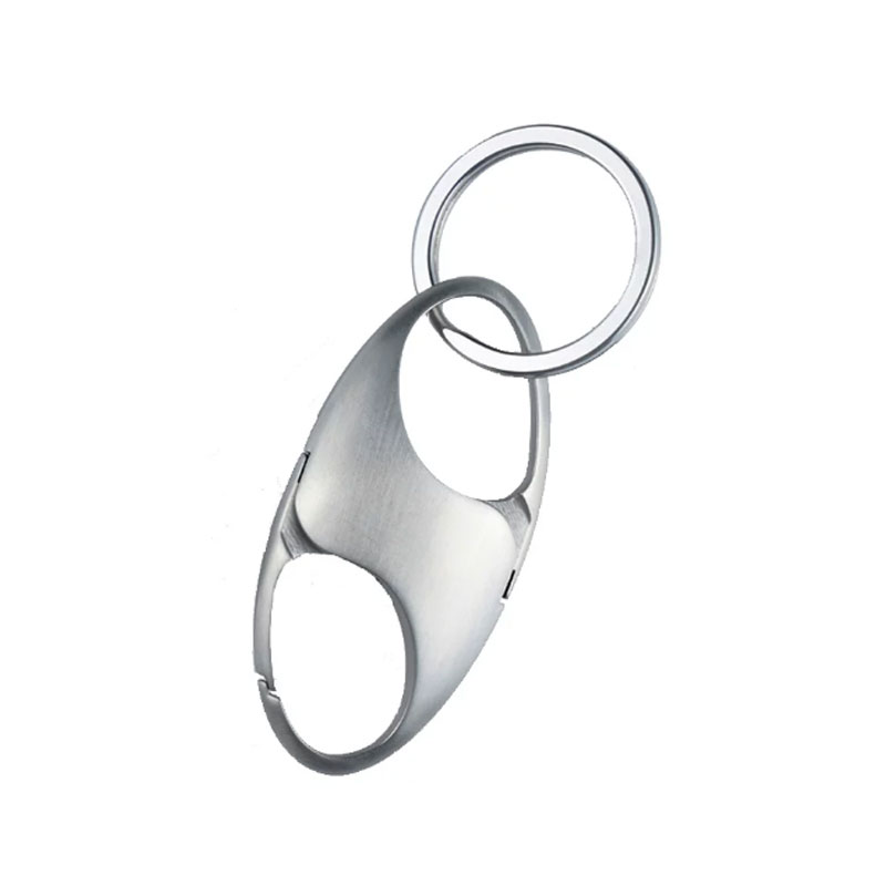 Fegve men's car keychain, waist hanging creative personalized key pendant, stainless steel 304