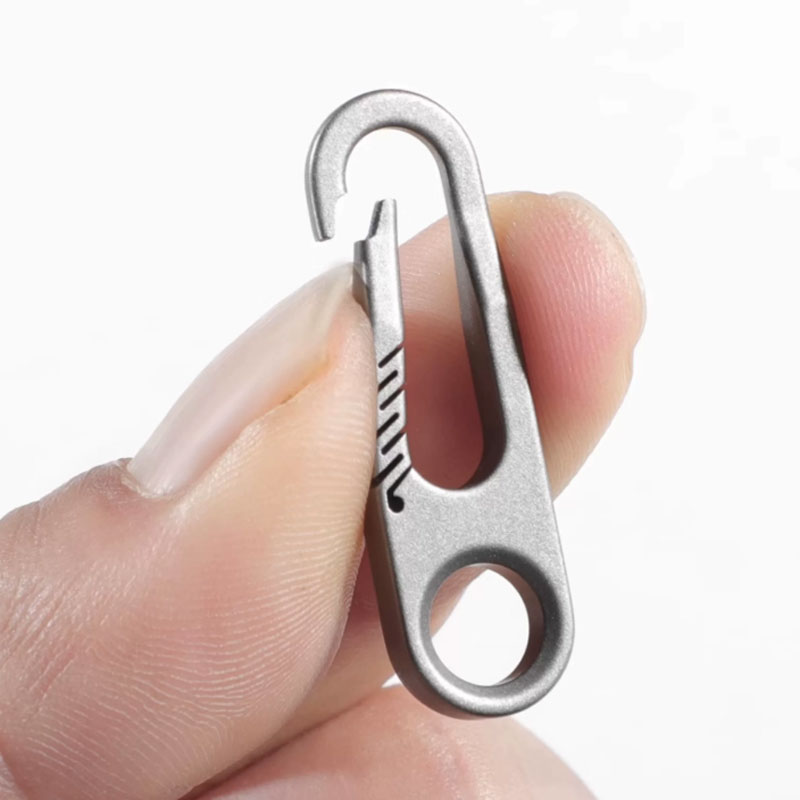 Detachable all titanium zipper slide