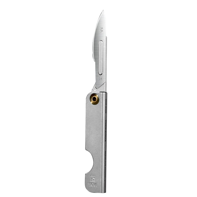 Titanium lead knife, titanium alloy mini folding knife