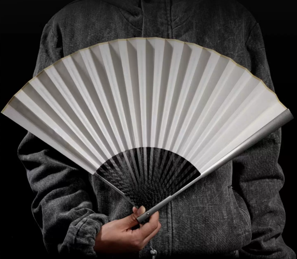 (Default Hong Kong Dollar) FEGVE Wendao Titanium Folding Fan - 图片 3