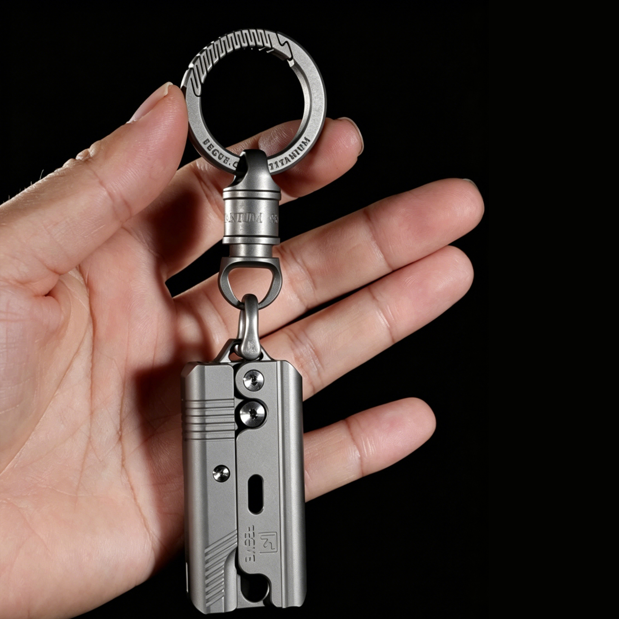 (Default Hong Kong Dollar) Fegve EDC E296 Gun Push Multi-functional Pry Bar Radish knife - 图片 22