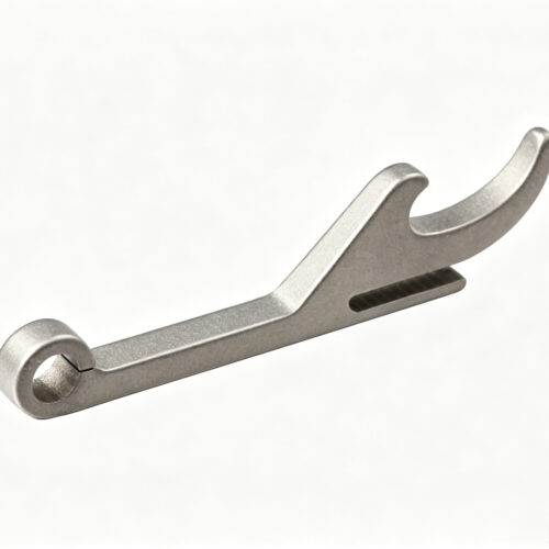 FEGVE Titanium Alloy Bottle Opener Keychain Pendant TI-055A Thin Edition -TI-055 Titanium Bottle Opener+32MM Titanium Flat Ring