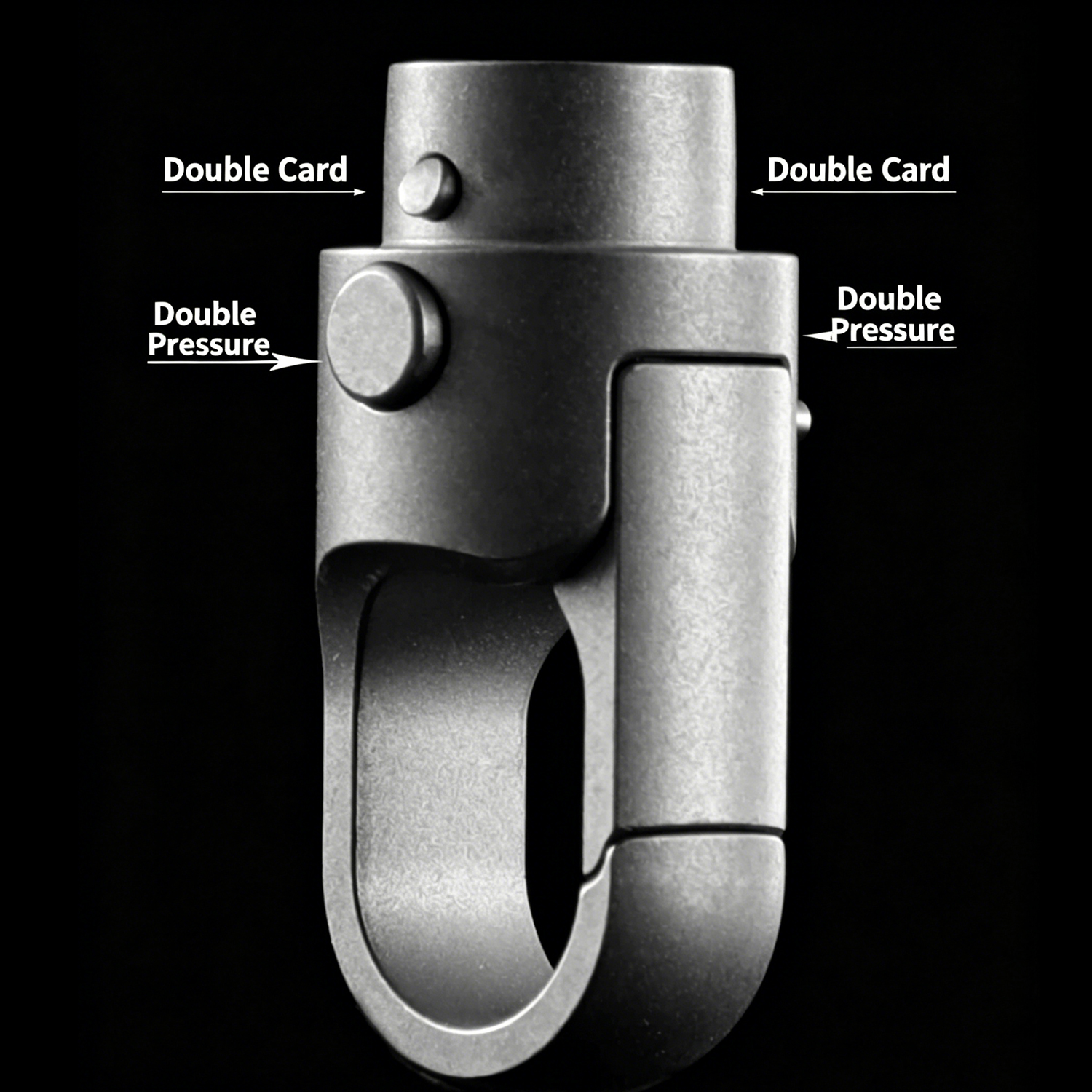 2026 New Titanium Alloy Strong Mother Magnetic Connection Quick Release Buckle (Single Open) - 图片 5