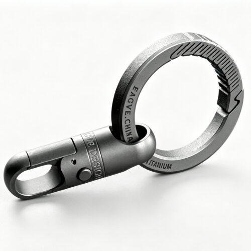 2026 New Titanium Alloy Strong Mother Magnetic Connection Quick Release Buckle (Single Open)