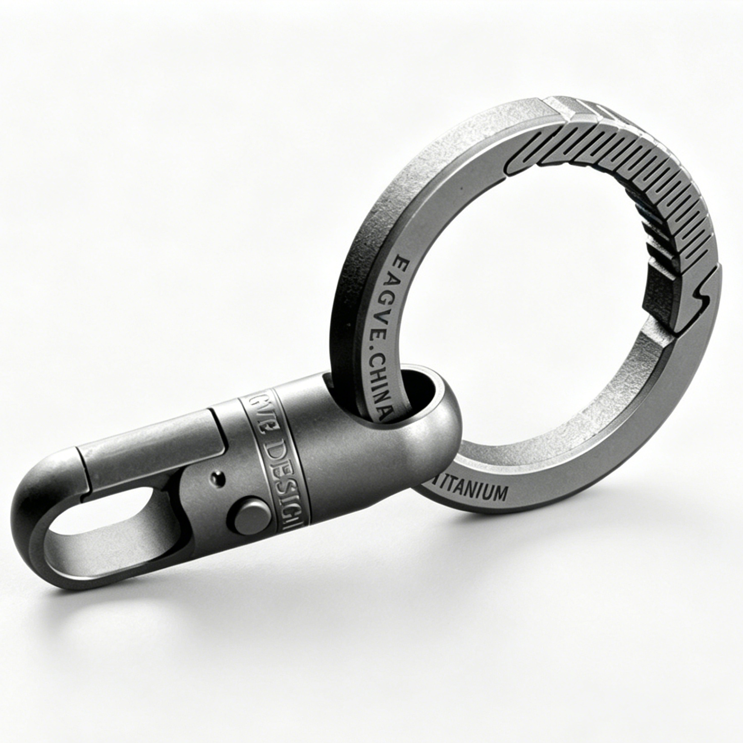 2026 New Titanium Alloy Strong Mother Magnetic Connection Quick Release Buckle (Single Open)