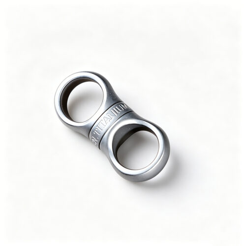 Fegve titanium alloy rotating frosted large head titanium alloy capsule（frosted）