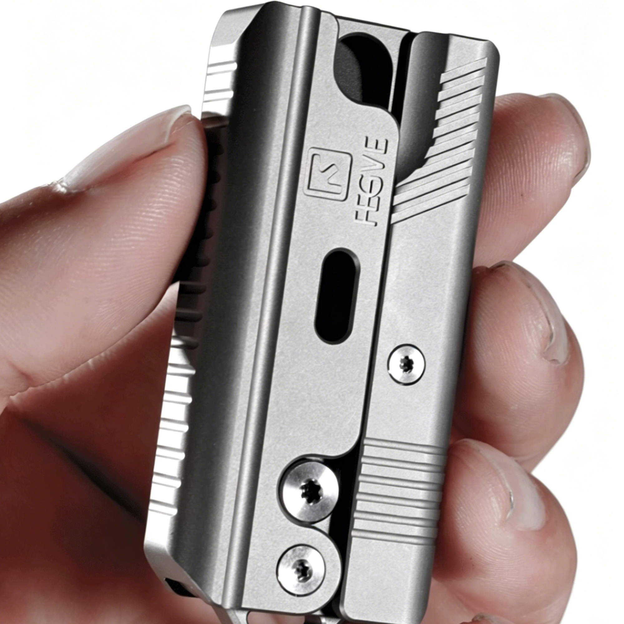 (Default Hong Kong Dollar) Fegve EDC E296 Gun Push Multi-functional Pry Bar Radish knife - 图片 7