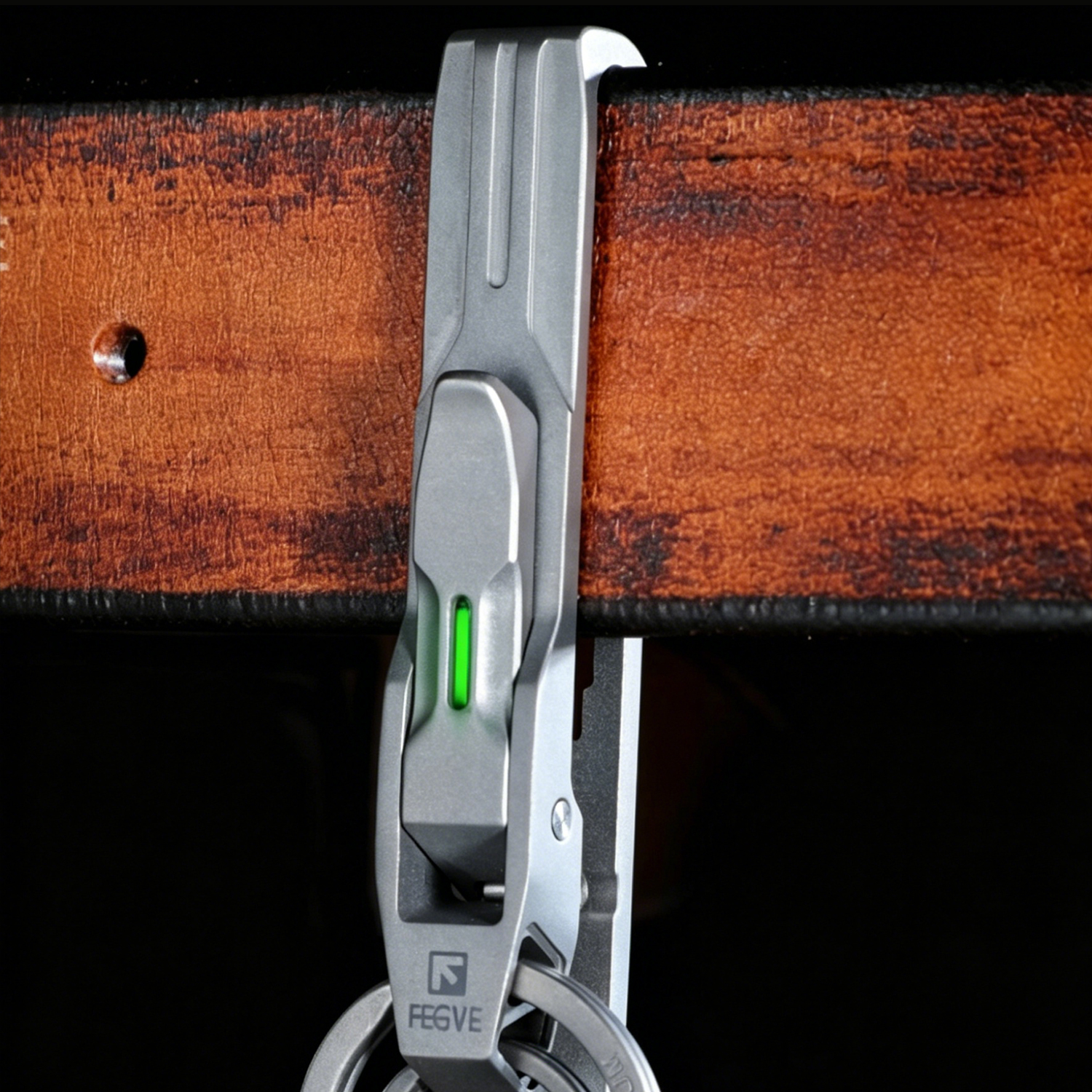 (Default Hong Kong Dollar) FEGVE titanium alloy multifunctional keychain - 图片 6