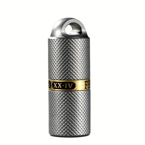 Fegve Titanium Alloy E335A - No.2- Mini Titanium Inlaid Copper Lighter
