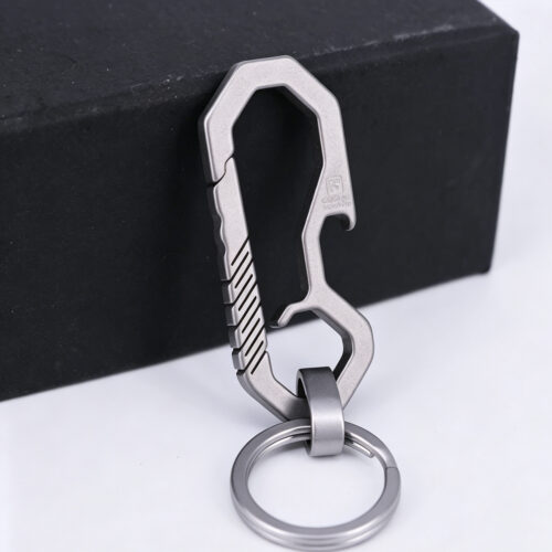FEGVE/TI013 Small Fourth Generation Keychain Men's Titanium Alloy