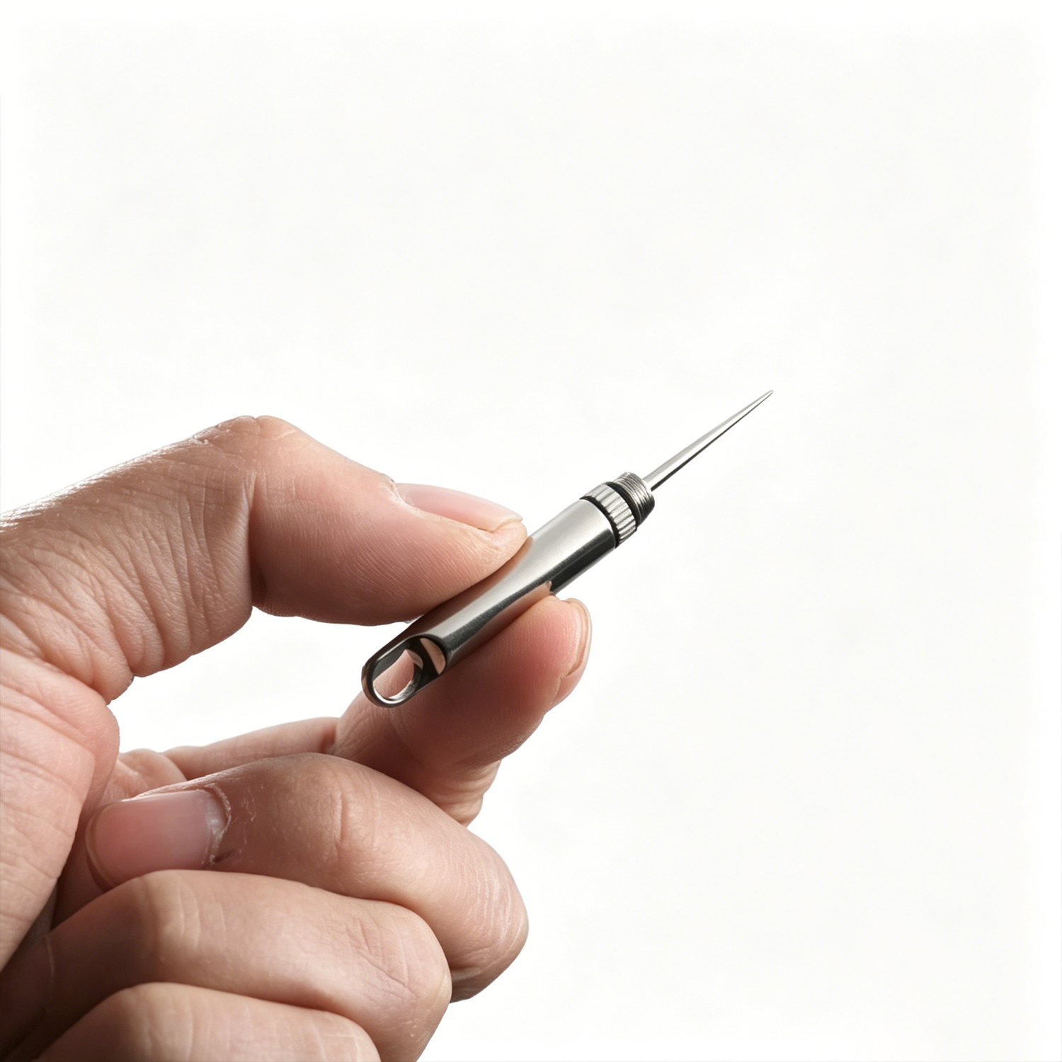 FEGVE pure titanium alloy toothpick/telescopic toothpick tool for picking/locking needles - 图片 2