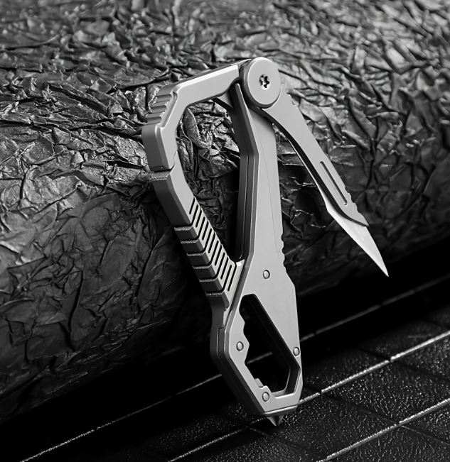 (Default Hong Kong Dollar) FEGVE titanium alloy multifunctional keychain - 图片 7