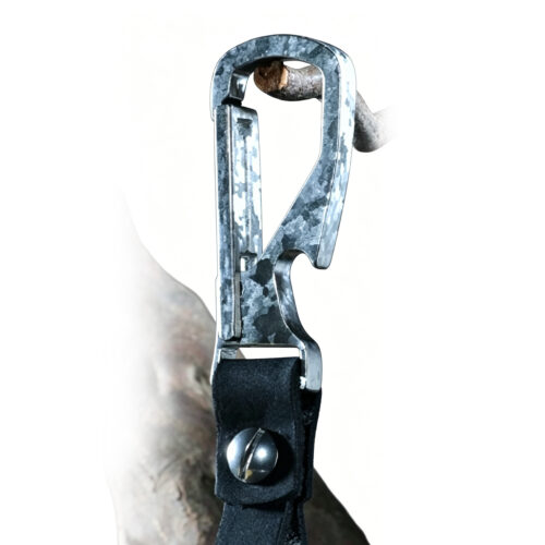 FEGVE titanium alloy multifunctional keychain Ti382 primary color titanium crystal body