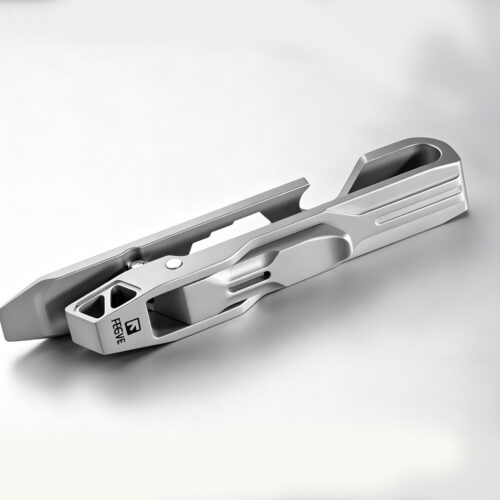 FEGVE titanium alloy multifunctional keychain