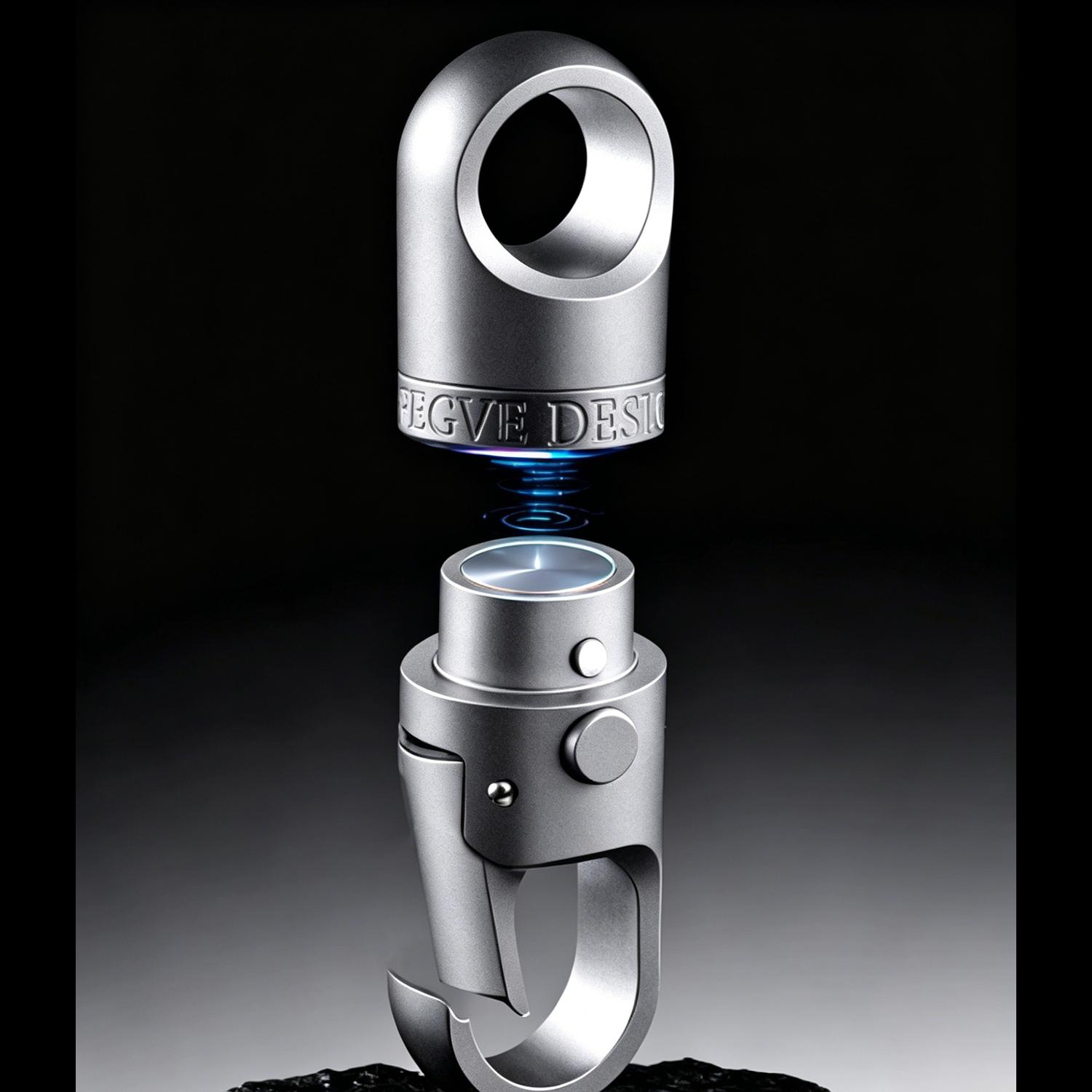 2026 New Titanium Alloy Strong Mother Magnetic Connection Quick Release Buckle (Single Open) - 图片 11