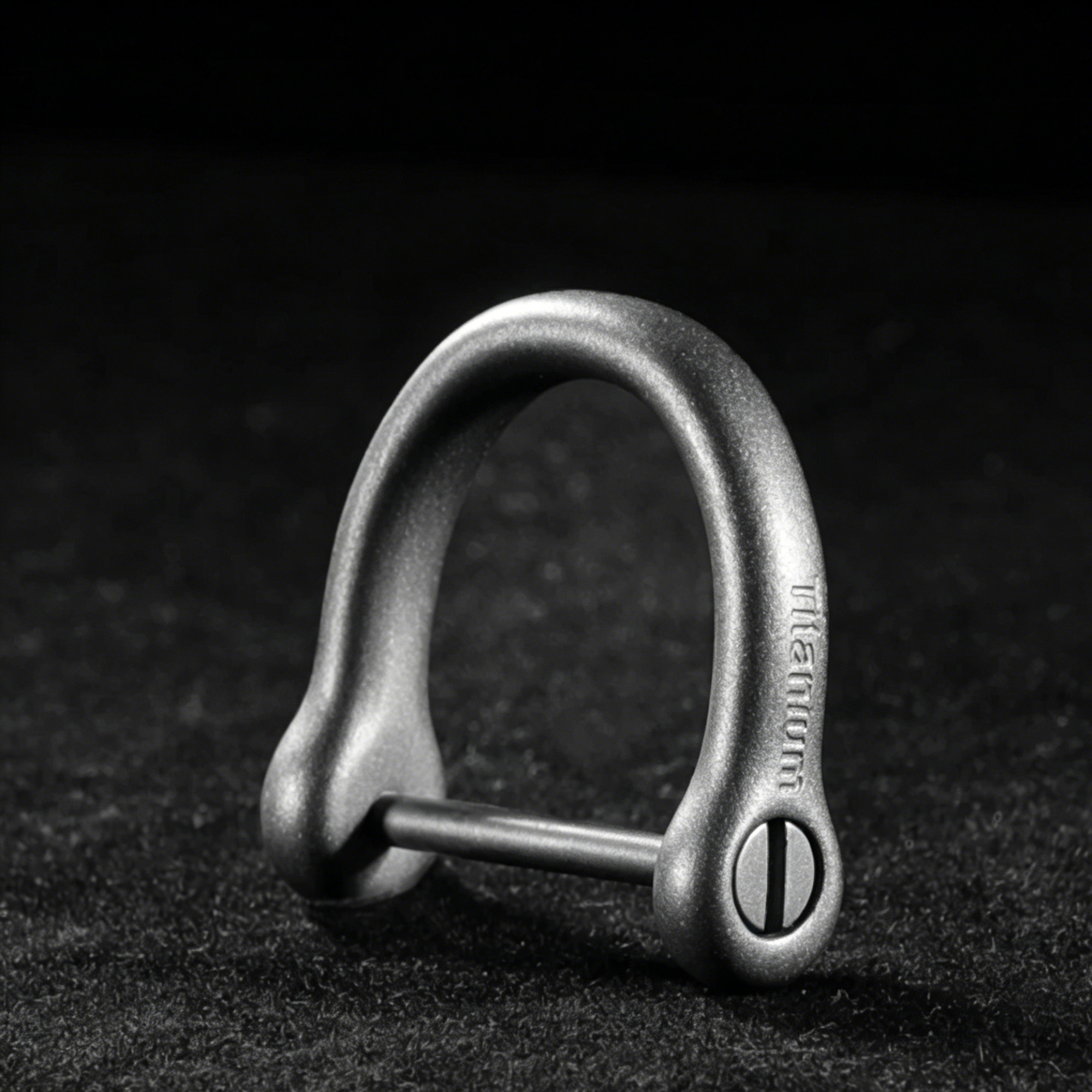 (Default Hong Kong Dollar) Fegve titanium alloy, titanium alloy crystal horseshoe buckle titanium alloy, primary color matte blue, gold, purple, silver (inner diameter 9MM 13MM 17MM 21MM) - 图片 4