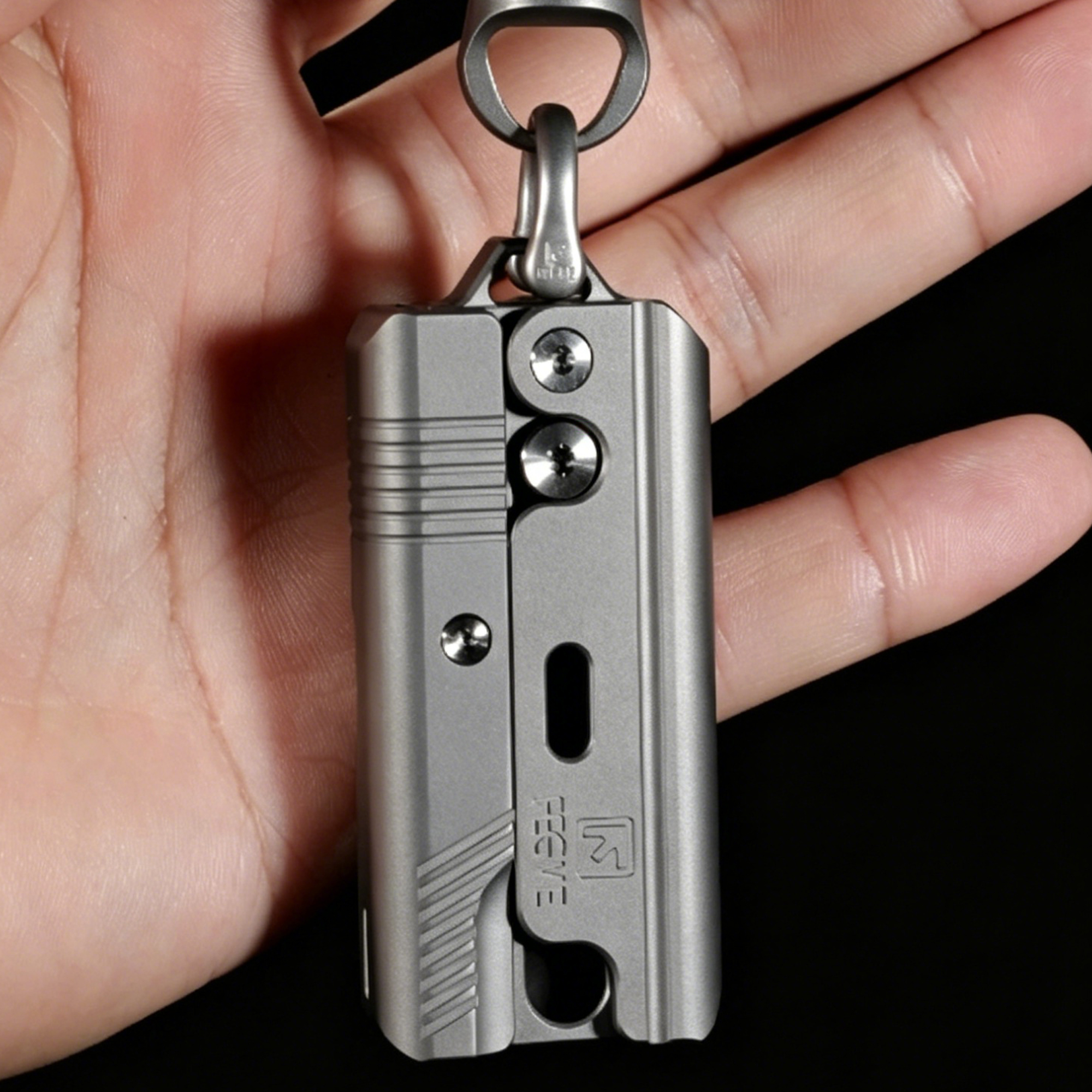 (Default Hong Kong Dollar) Fegve EDC E296 Gun Push Multi-functional Pry Bar Radish knife - 图片 17