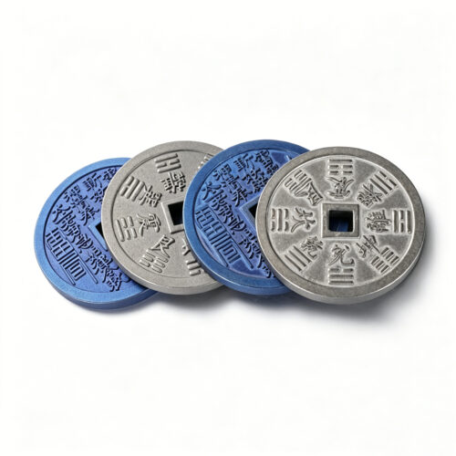 New pure titanium alloy mountain ghost spending pendant Taoist ancient money necklace