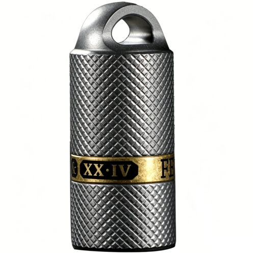 Fegve Titanium Alloy E310 Titanium Alloy Push Matchbox