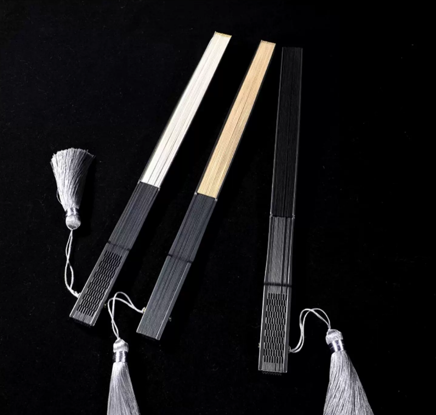 (Default Hong Kong Dollar) FEGVE Titanium Qinfang small exhaust outlet carbon fiber version - yellow fan surface - 图片 13