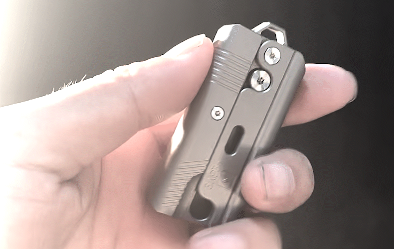 (Default Hong Kong Dollar) Fegve EDC E296 Gun Push Multi-functional Pry Bar Radish knife - 图片 2