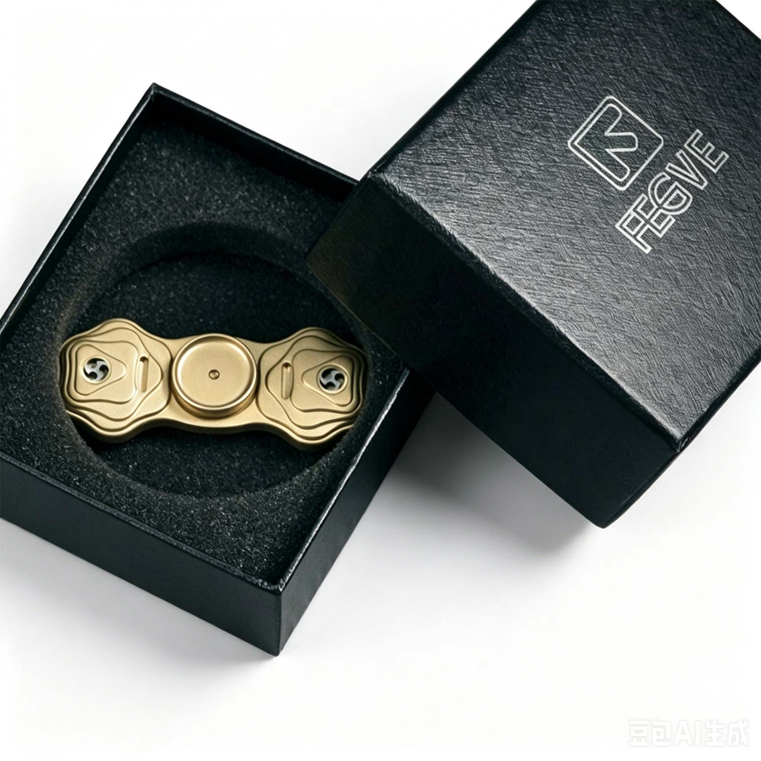 (Default Hong Kong Dollar) FEGVE Bath Fire Phoenix Chicken Year Commemorative Edition Titanium Alloy Relief Pattern Fingertip Gyroscope - Image 5