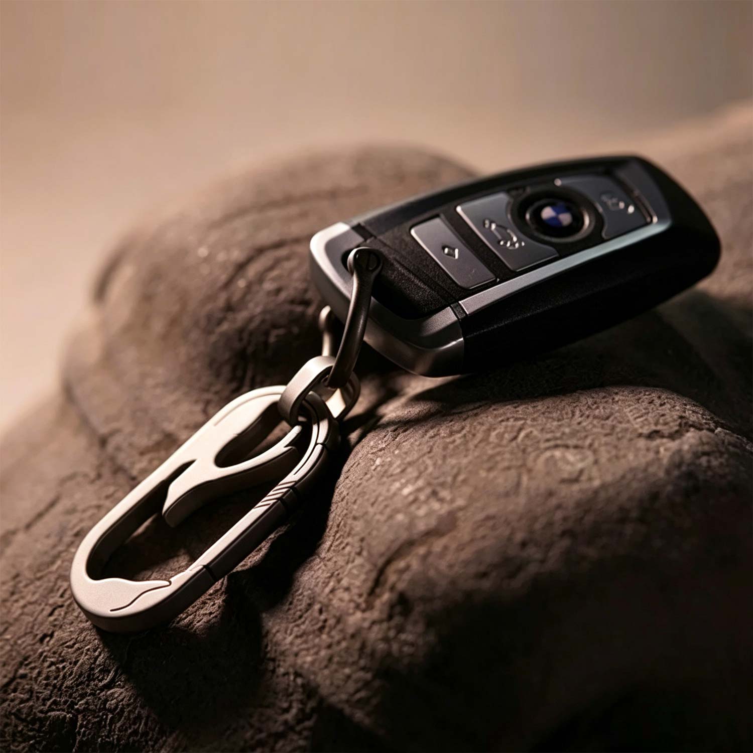 (Default Hong Kong Dollar) FEGVE Keychain Titanium Alloy EDC/TI020 Penguin Matte - Image 2