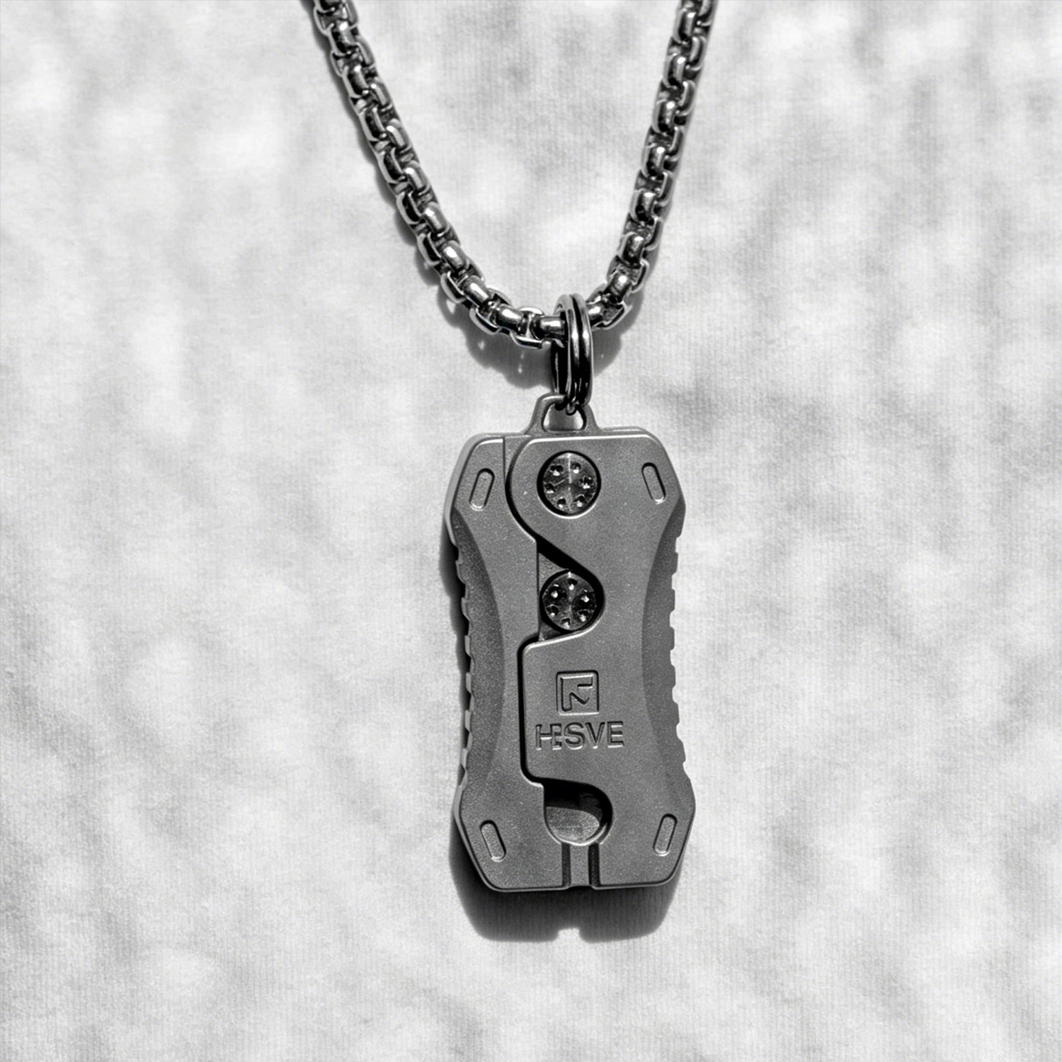 (Default Hong Kong Dollar) Titanium alloy small knife pendant/mini self-defense radish knife - Image 11