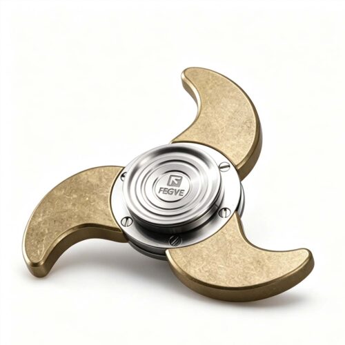 (Default Hong Kong Dollar) FEGVE Flywheel/Ferro/Lancet Copper Fingertip Gyroscope/Decompression EDC Lancet fingertip gyroscope