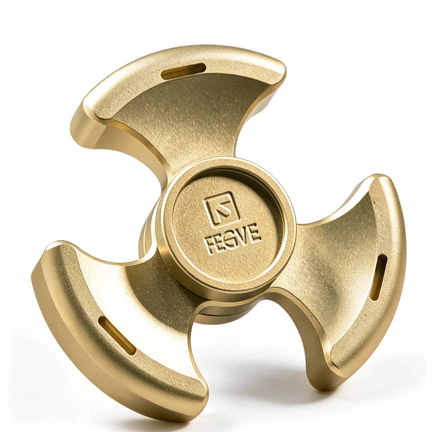 (Default Hong Kong Dollar) FEGVE Bath Fire Phoenix Chicken Year Commemorative Edition Titanium Alloy Relief Pattern Fingertip Gyroscope Three leaf stone copper washing