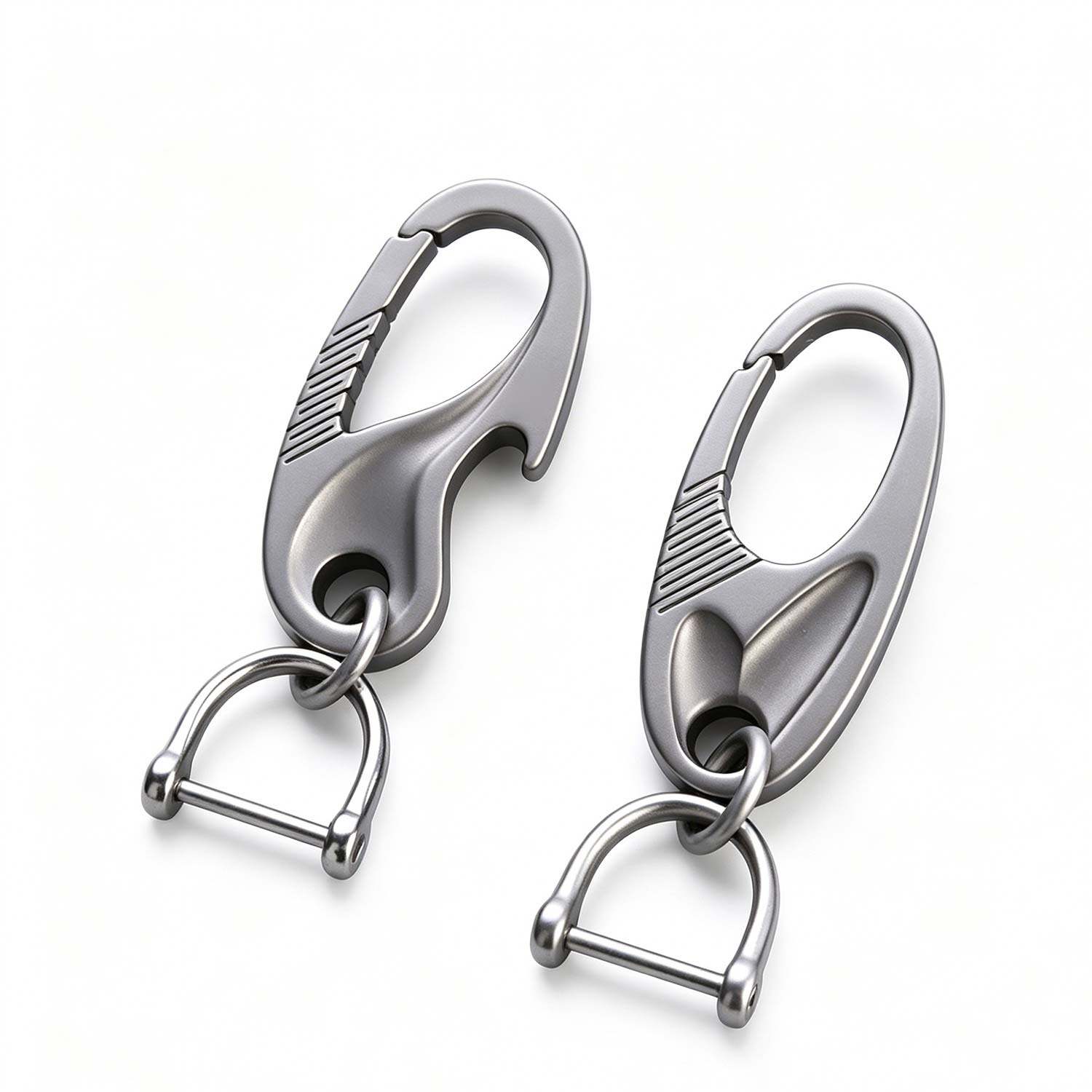 (Default Hong Kong Dollar) Fegve titanium alloy car keychain/titanium pole - Image 7