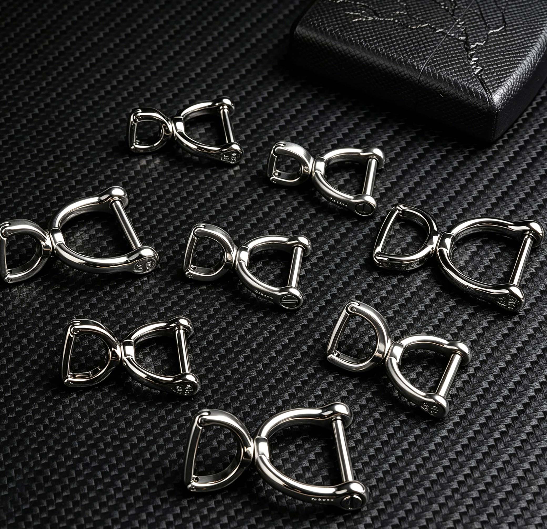 (Default Hong Kong Dollar) FEGVE stainless steel rotating horseshoe buckle/accessory buckle - Image 6