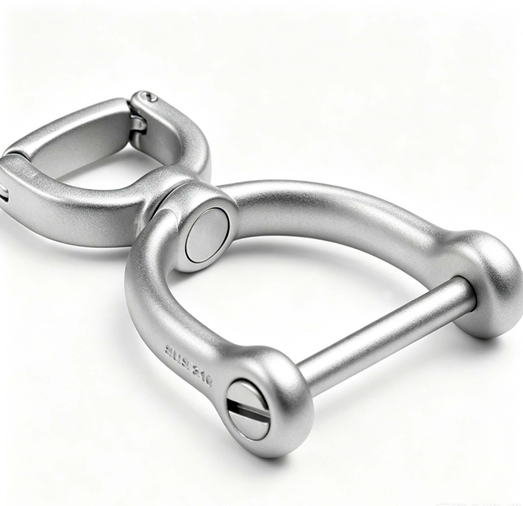 (Default Hong Kong Dollar) FEGVE frosted rotating horseshoe buckle/accessory buckle