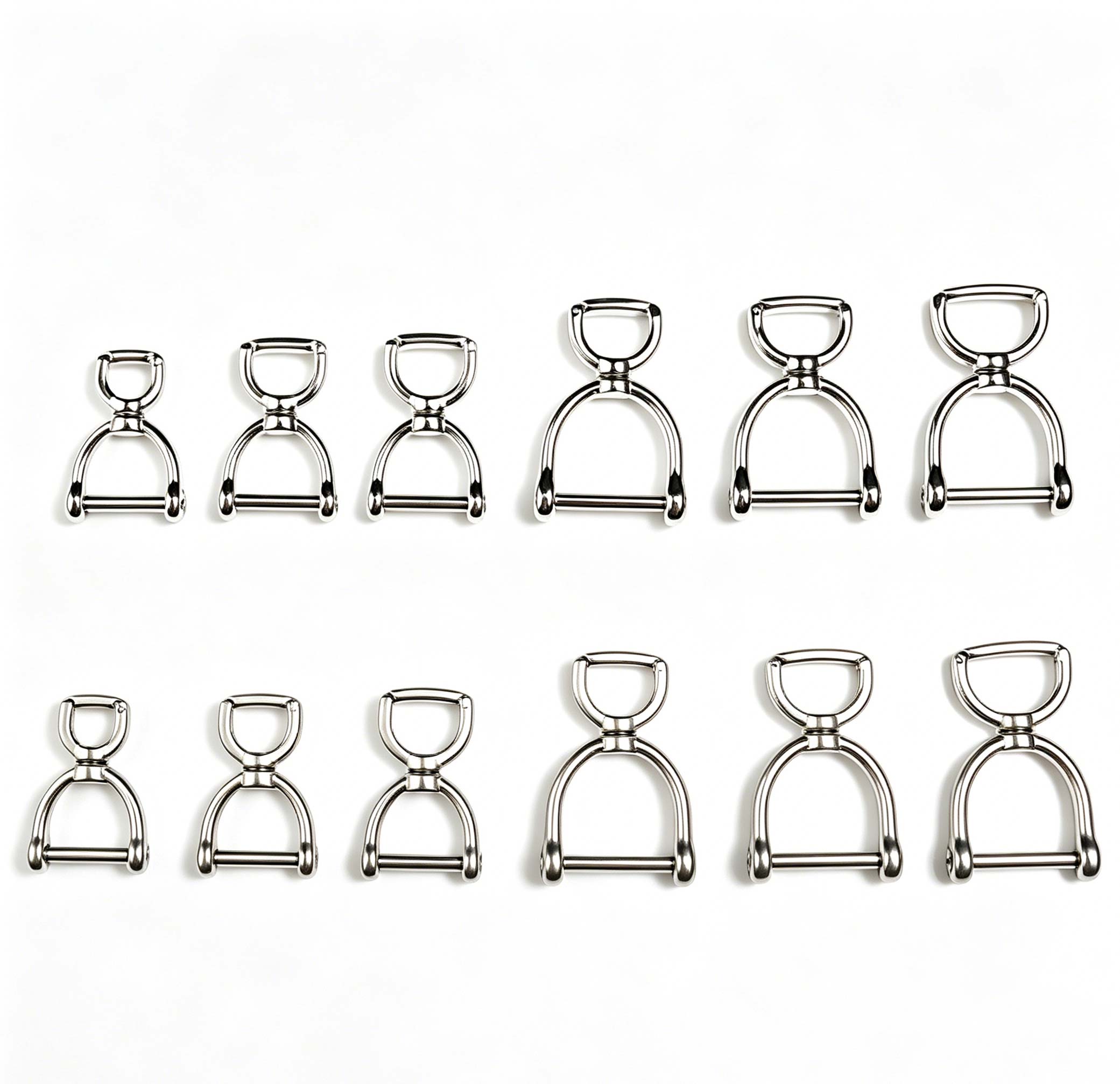 (Default Hong Kong Dollar) FEGVE stainless steel rotating horseshoe buckle/accessory buckle - Image 13