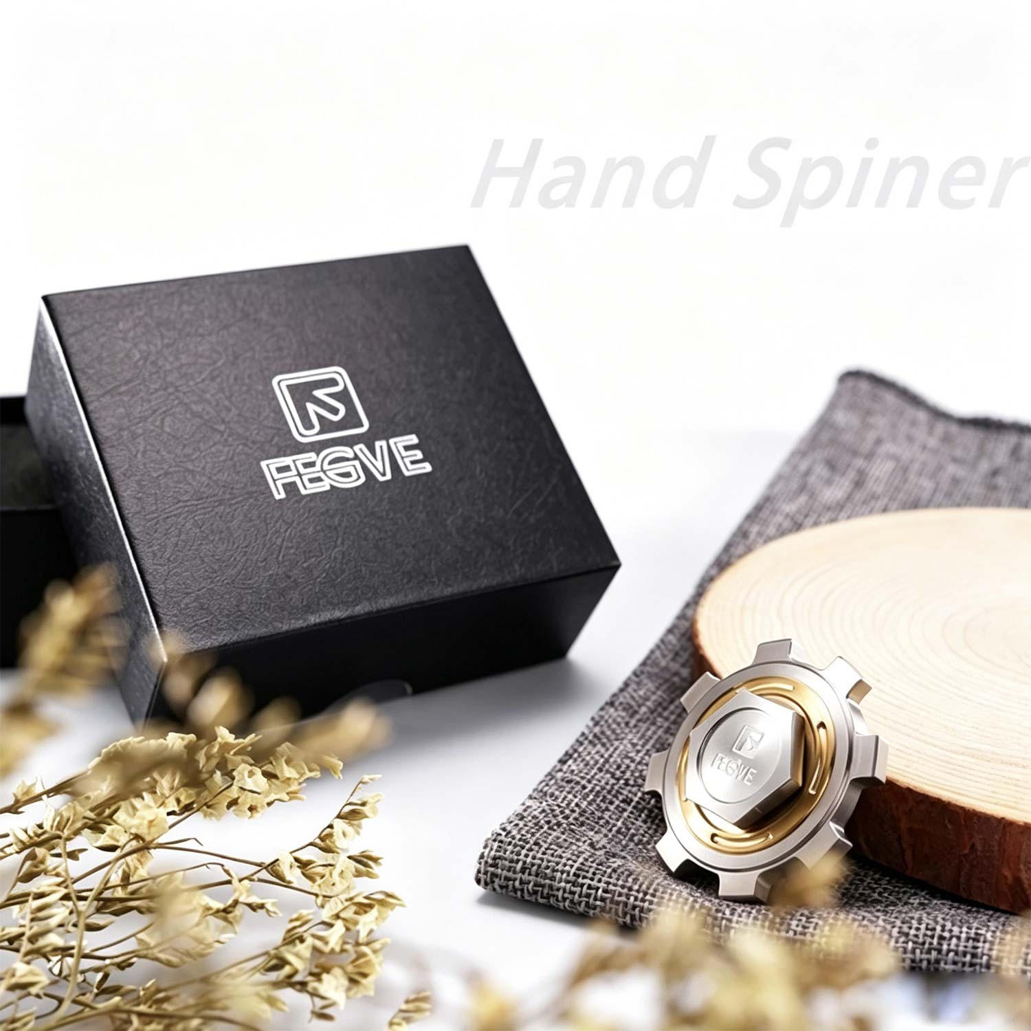 (Default Hong Kong Dollar) FEGVE Rotating Titanium Alloy Copper Stainless Steel Fingertip Gyroscope Reincarnation fingertip gyroscope - Image 10
