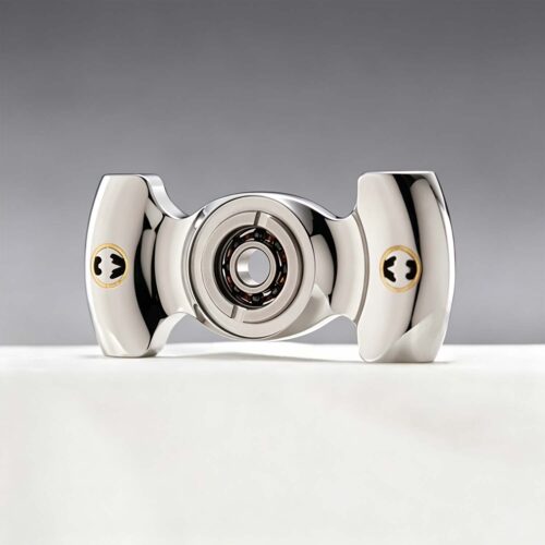 (Default Hong Kong Dollar) FEGVE Bat Finger Top/Stainless Steel Hand Twisted Top/Decompression EDC Adult Toy Bat Spiral