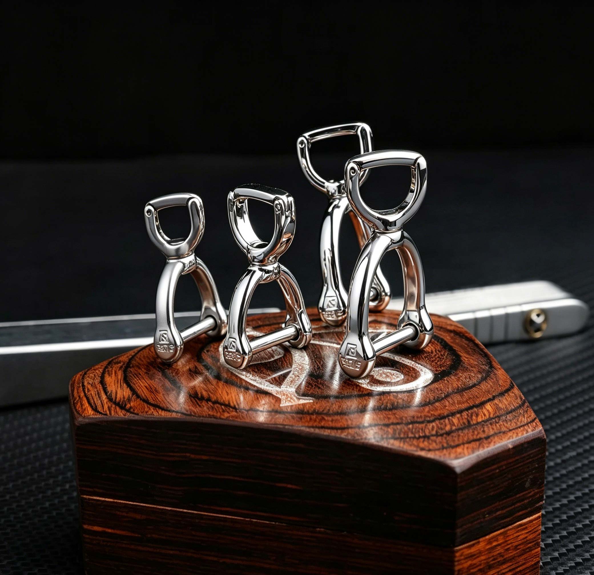 (Default Hong Kong Dollar) FEGVE stainless steel rotating horseshoe buckle/accessory buckle - Image 2