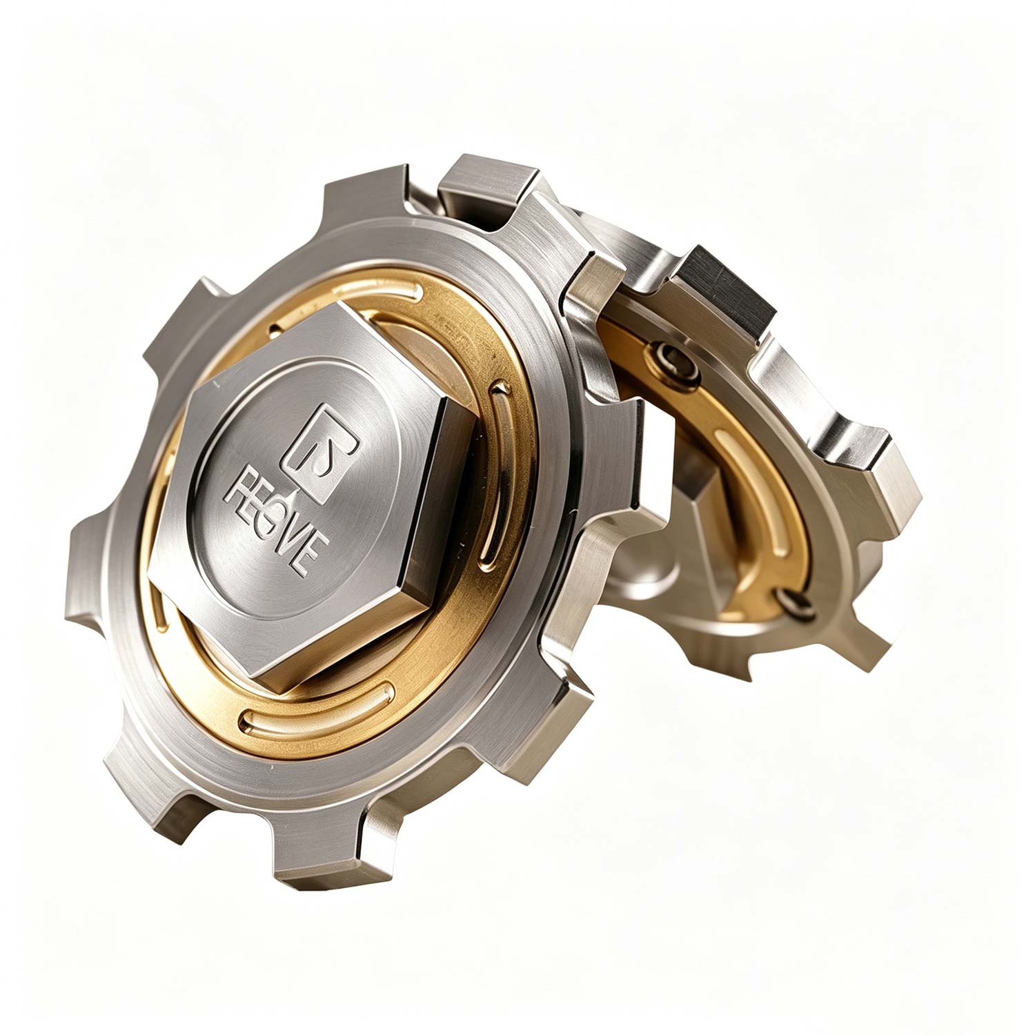 (Default Hong Kong Dollar) FEGVE Rotating Titanium Alloy Copper Stainless Steel Fingertip Gyroscope Reincarnation fingertip gyroscope - Image 9