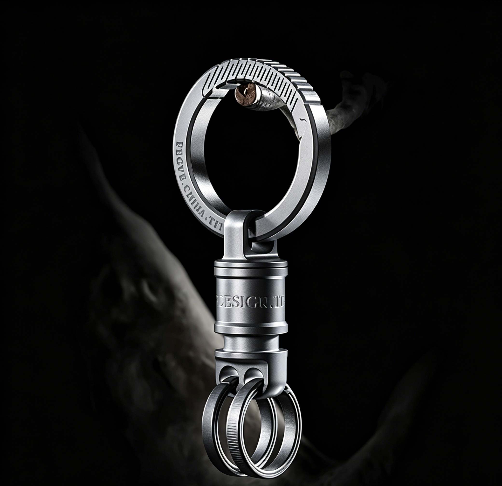 (Default Hong Kong Dollar) Fegve quick release titanium alloy keychain/hook connection lock - Image 8