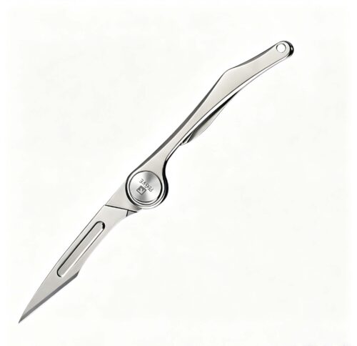 (Default Hong Kong Dollar) FEGVE Feather Art Knife EDC Titanium Alloy Small/Sharp Mini Unpacking Knife