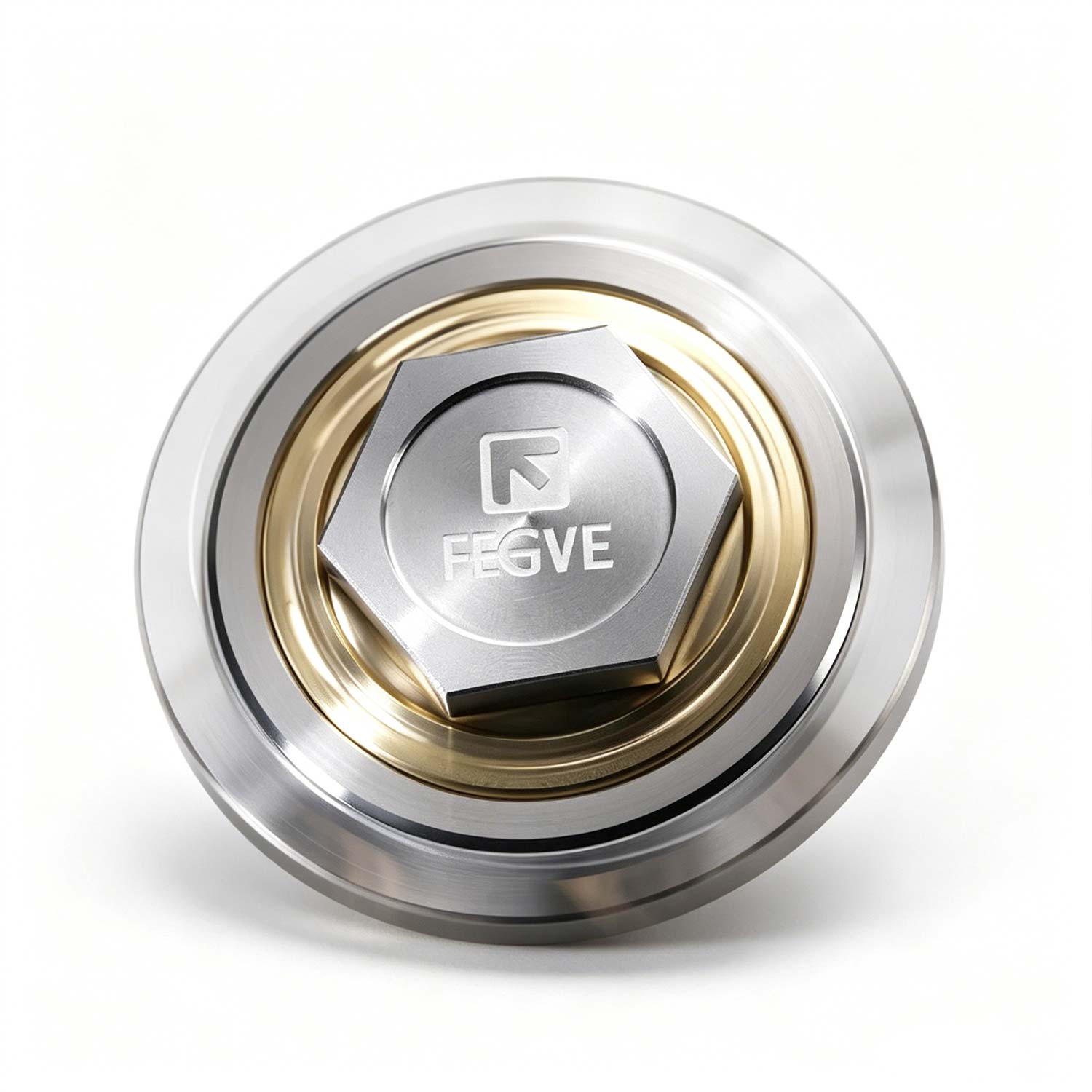 (Default Hong Kong Dollar) FEGVE Rotating Titanium Alloy Copper Stainless Steel Fingertip Gyroscope Reincarnation fingertip gyroscope - Image 5