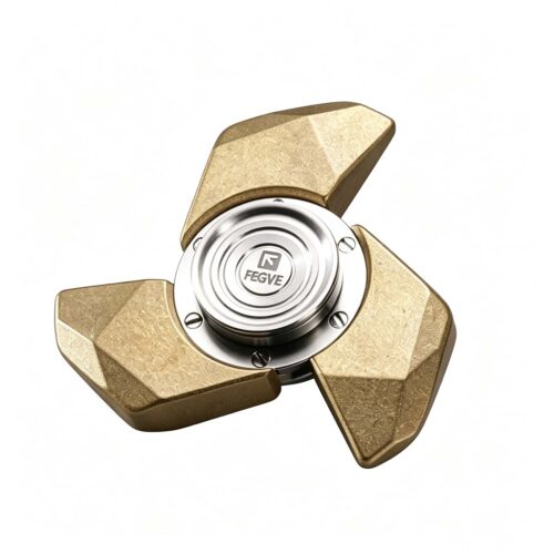 (Default Hong Kong Dollar) FEGVE Flywheel/Ferro/Lancet Copper Fingertip Gyroscope/Decompression EDC Flywheel fingertip gyroscope