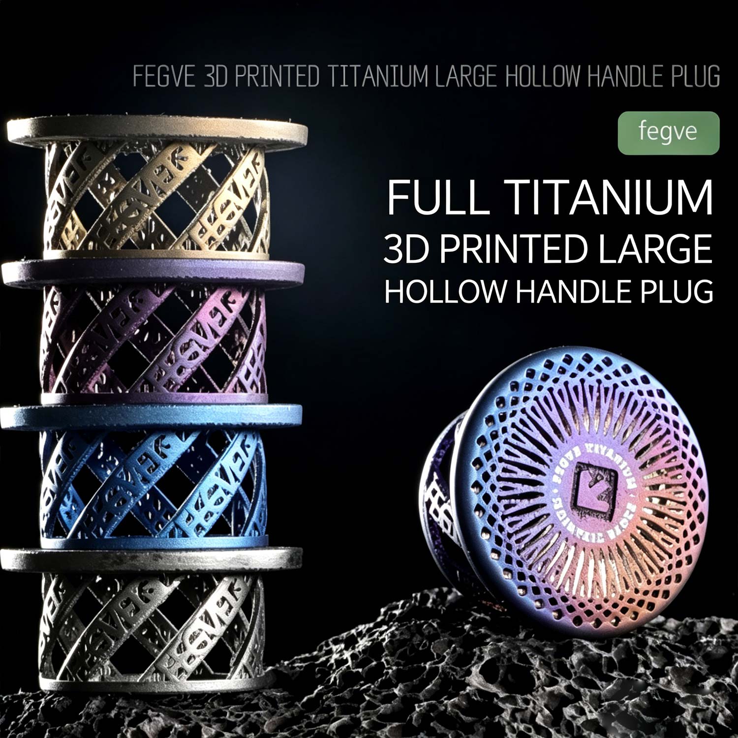 (Default Hong Kong Dollar) FEGVE's new all titanium alloy ultra light hollowed out bicycle has a blockage(C009a color) - Image 6
