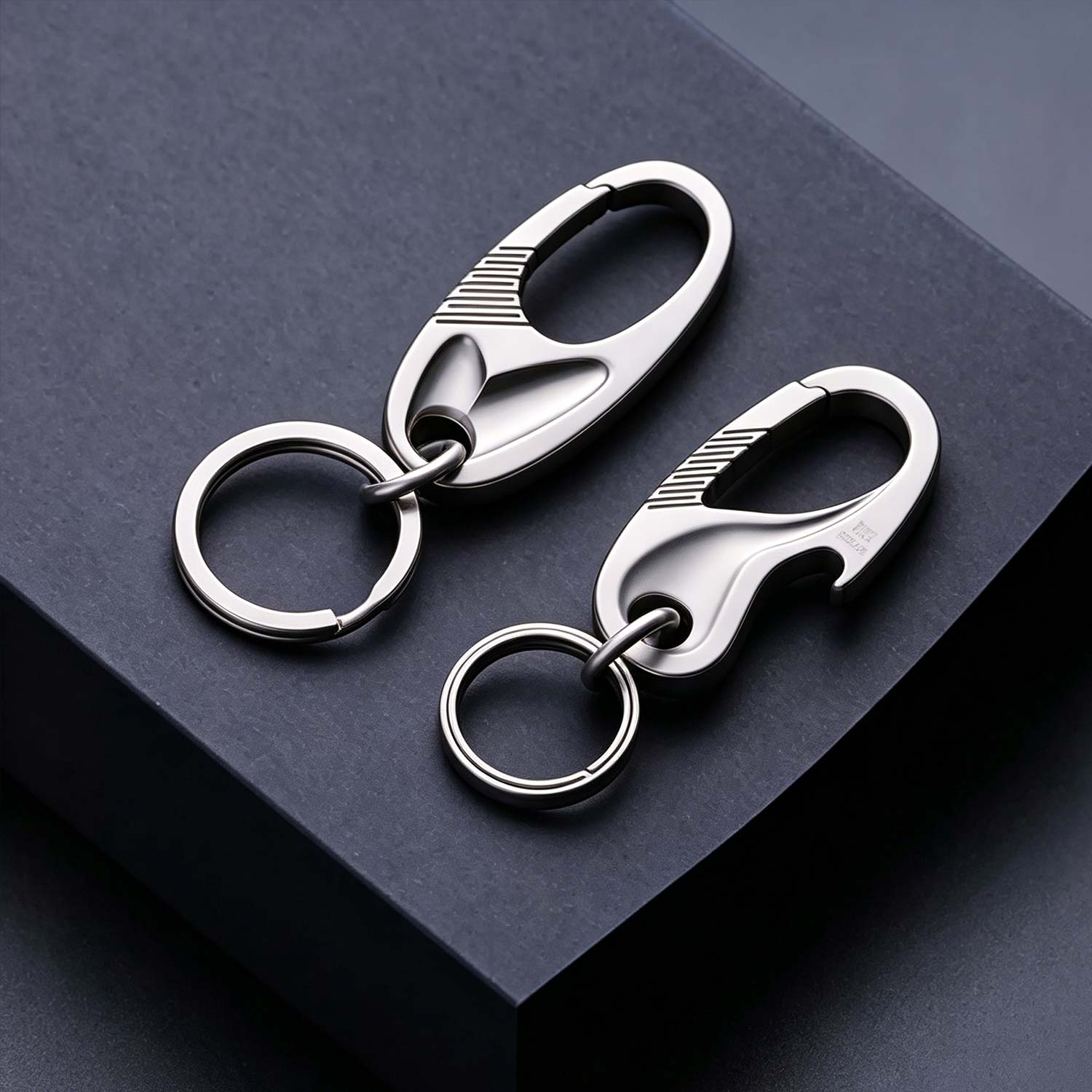 (Default Hong Kong Dollar) Fegve titanium alloy car keychain/titanium pole - Image 6