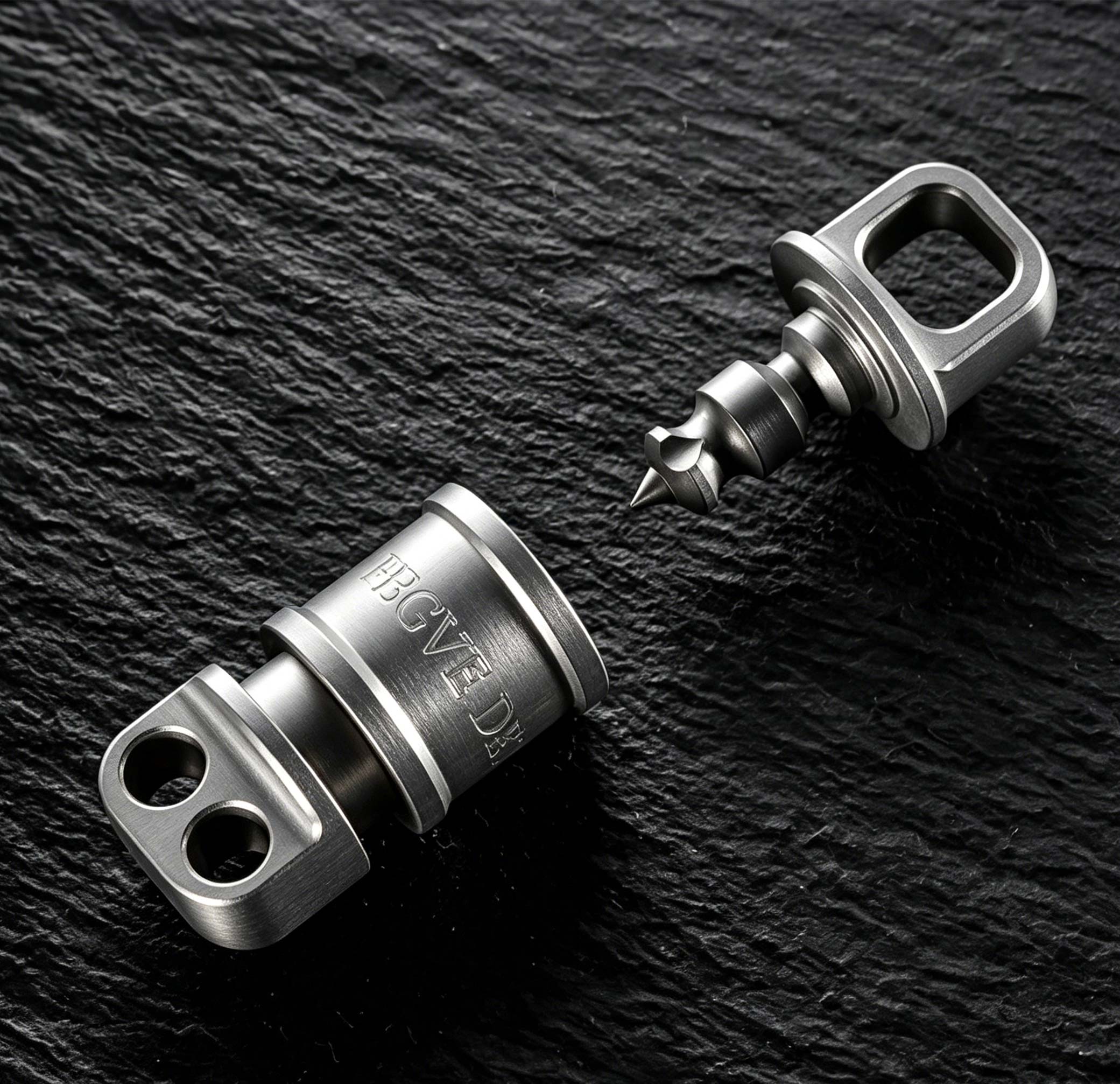 (Default Hong Kong Dollar) Fegve quick release titanium alloy keychain/hook connection lock - Image 3